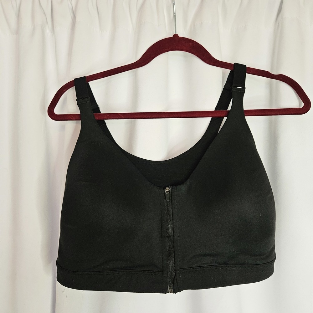 Old Navy‎ Active High Support Go-Dry Racerback Sports Bra Black  36DD